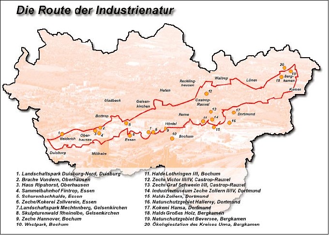 Route der Industrienatur